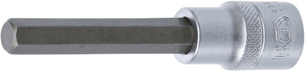 Bit-Einsatz | Länge 100 mm | Antrieb Innenvierkant 12,5 mm (1/2") | Innensechskant 10 mm