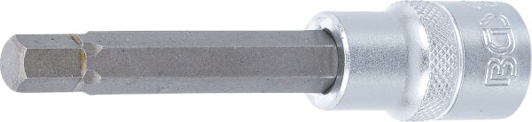 Bit-Einsatz | Länge 100 mm | Antrieb Innenvierkant 12,5 mm (1/2") | Innensechskant 9 mm