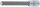 Bit-Einsatz | Länge 140 mm | Antrieb Innenvierkant 12,5 mm (1/2") | Innensechskant 14 mm