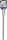 Bit-Einsatz | Länge 200 mm | Antrieb Innenvierkant 12,5 mm (1/2") | Innensechskant 7 mm