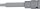 Kraft-Bit-Einsatz | Länge 100 mm | Antrieb Innenvierkant 12,5 mm (1/2") | Innensechskant 6 mm