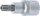 Bit-Einsatz | Antrieb Innenvierkant 12,5 mm (1/2") | T-Profil (für Torx) mit Bohrung T50