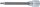 Bit-Einsatz | Länge 140 mm | Antrieb Innenvierkant 12,5 mm (1/2") | Innenvielzahn (für XZN) M5