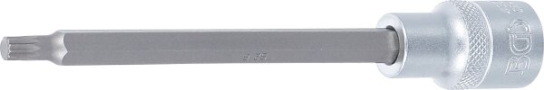 Bit-Einsatz | Länge 140 mm | Antrieb Innenvierkant 12,5 mm (1/2") | Innenvielzahn (für XZN) M6