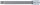 Bit-Einsatz | Länge 200 mm | Antrieb Innenvierkant 12,5 mm (1/2") | Innenvielzahn (für XZN) M14
