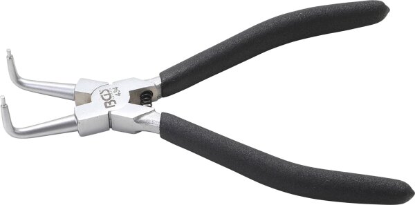 Sprengringzange | gebogen | für Innensprengringe | 180 mm