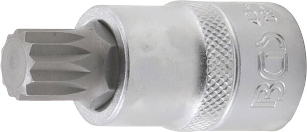 Bit-Einsatz | Antrieb Innenvierkant 12,5 mm (1/2") | Innenvielzahn (für XZN) M14