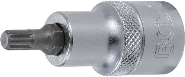 Bit-Einsatz | Antrieb Innenvierkant 12,5 mm (1/2") | Innenvielzahn (für XZN) M6