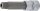 Bit-Einsatz | Länge 100 mm | Antrieb Innenvierkant 12,5 mm (1/2") | Innenvielzahn (für XZN) mit Bohrung M16