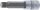 Bit-Einsatz | Länge 100 mm | Antrieb Innenvierkant 12,5 mm (1/2") | Innenvielzahn (für XZN) M14