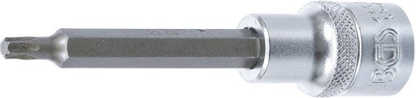 Bit-Einsatz | Länge 100 mm | Antrieb Innenvierkant 12,5 mm (1/2") | T-Profil (für Torx) T27