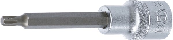 Bit-Einsatz | Länge 100 mm | Antrieb Innenvierkant 12,5 mm (1/2") | T-Profil (für Torx) T30