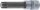 Bit-Einsatz | Länge 100 mm | Antrieb Innenvierkant 12,5 mm (1/2") | T-Profil (für Torx) T70