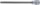 Bit-Einsatz | Länge 200 mm | Antrieb Innenvierkant 12,5 mm (1/2") | T-Profil (für Torx) T45