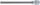 Bit-Einsatz | Länge 200 mm | Antrieb Innenvierkant 12,5 mm (1/2") | T-Profil (für Torx) T50