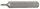 Bit | Länge 75 mm | Antrieb Außensechskant 10 mm (3/8") | T-Profil (für Torx) T10