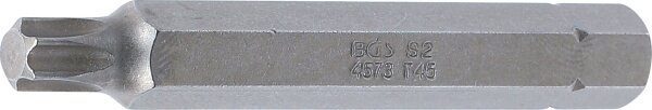 Bit | Länge 75 mm | Antrieb Außensechskant 10 mm (3/8") | T-Profil (für Torx) T45