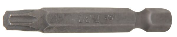 Bit | Länge 50 mm | Antrieb Außensechskant 6,3 mm (1/4") | T-Profil (für Torx) T30