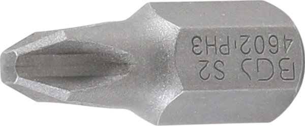 Bit | Länge 30 mm | Antrieb Außensechskant 10 mm (3/8") | Kreuzschlitz PH3