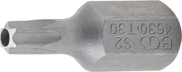 Bit | Länge 30 mm | Antrieb Außensechskant 10 mm (3/8") | T-Profil (für Torx) mit Bohrung T30