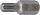 Bit | Länge 30 mm | Antrieb Außensechskant 10 mm (3/8") | Keil-Profil (für RIBE) M7