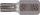 Bit | Länge 30 mm | Antrieb Außensechskant 10 mm (3/8") | Keil-Profil (für RIBE) M7