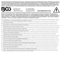 Bit | Länge 100 mm | Antrieb Außensechskant 10 mm (3/8") | Keil-Profil (für RIBE) M5