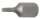 Bit | Länge 30 mm | Antrieb Außensechskant 10 mm (3/8") | T-Profil (für Torx) T15