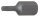 Bit | Länge 30 mm | Antrieb Außensechskant 10 mm (3/8") | T-Profil (für Torx) T20