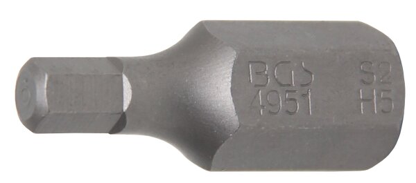Bit | Länge 30 mm | Antrieb Außensechskant 10 mm (3/8") | Innensechskant 5 mm