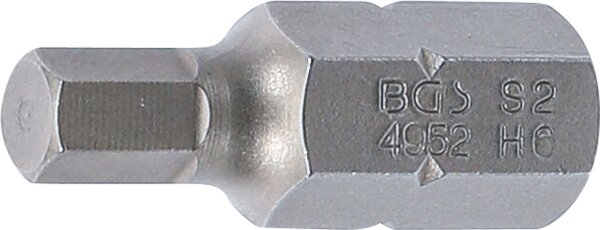 Bit | Länge 30 mm | Antrieb Außensechskant 10 mm (3/8") | Innensechskant 6 mm