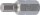Bit | Länge 30 mm | Antrieb Außensechskant 10 mm (3/8") | Innensechskant 6 mm