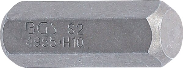 Bit | Länge 30 mm | Antrieb Außensechskant 10 mm (3/8") | Innensechskant 10 mm