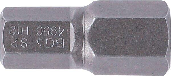 Bit | Länge 30 mm | Antrieb Außensechskant 10 mm (3/8") | Innensechskant 12 mm
