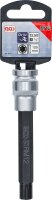 Bit-Einsatz | Länge 120 mm | Antrieb Innenvierkant 12,5 mm (1/2") | Keil-Profil (für RIBE) M12