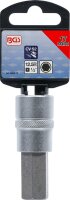 Bit-Einsatz | Antrieb Innenvierkant 12,5 mm (1/2") | Innensechskant 17 mm