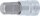 Bit-Einsatz | Antrieb Innenvierkant 12,5 mm (1/2") | Innensechskant 18 mm