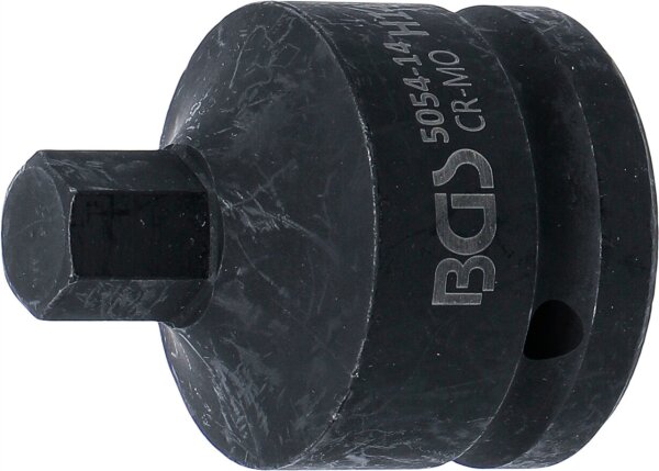 Kraft-Bit-Einsatz | Länge 55 mm | Antrieb Innenvierkant 20 mm (3/4") | Innensechskant 14 mm