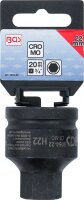 Kraft-Bit-Einsatz | Länge 55 mm | Antrieb Innenvierkant 20 mm (3/4") | Innensechskant 22 mm