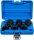 Kraft-Bit-Einsatz-Satz | Antrieb Innenvierkant 20 mm (3/4") | T-Profil (für Torx) T55 - T100 | 6 tlg.