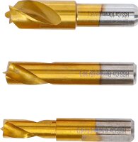Schweißpunkt-Fräser-Satz | 5 % Cobalt-Stahl | 3-tlg.