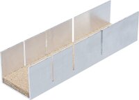 Aluminium-Gehrungslade | 245 x 65 x 55 mm