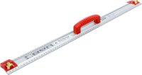 Schneid- und Markierlineal | mit Griff und Wasserwaage | 750 mm