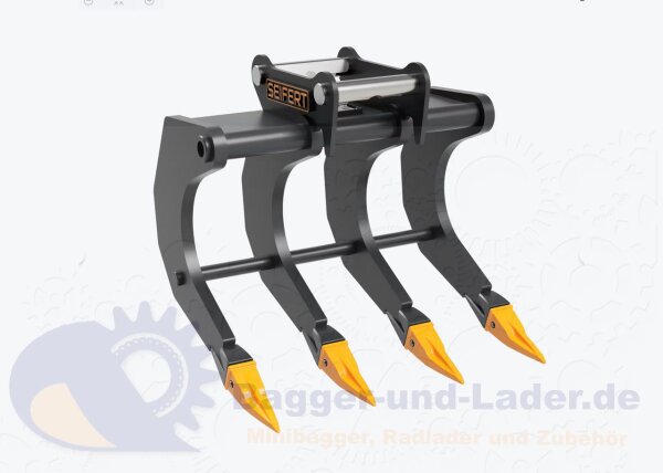 Seifert  Roderechen für MS01 Symlock geeignet für Minibagger 1 -2 to. ( SER.C1.65-SB01S )
