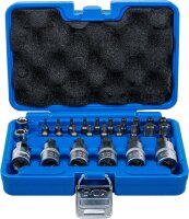 Bit- und Bit-Einsatz-Satz | 12,5 mm (1/2") | T-Profil (für Torx) | 27-tlg.