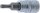 Bit-Einsatz | Antrieb Innenvierkant 6,3 mm (1/4") | Innenvielzahn (für XZN) M4