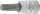 Bit-Einsatz | Antrieb Innenvierkant 6,3 mm (1/4") | Innenvielzahn (für XZN) M6