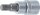 Bit-Einsatz | Antrieb Innenvierkant 10 mm (3/8") | Innenvielzahn (für XZN) M8