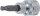 Bit-Einsatz | Antrieb Innenvierkant 10 mm (3/8") | Innensechskant mit Kugelkopf 5 mm