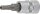 Bit-Einsatz-Satz | Antrieb Innenvierkant 6,3 mm (1/4") | Innensechskant mit Bohrung 2 - 7 mm | 8-tlg.